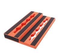 Pedalboard Effect non slip - Trackboard Effect Effect Effects Pedal | La tarjeta EVA Effects puede contener 6-10 pedales de efectos, para pedales de guitarra,