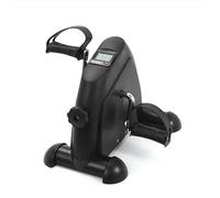 Pedaleador Digital con Pantalla LCD. Mini Bicicleta Estática. Ejercitador de Pedales para Brazos y Piernas. Pedales de Rehabilitación para Personas Mayores.