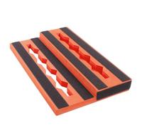 Pedalera de guitarra - Pedalera portátil de aluminio ligero | Efectos personalizables de gran capacidad para guitarristas | Pedalera resistente de profesional con antideslizante | Viaje-amigo