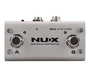 Pedalera NUX de 2 vías con LEDs - 3 modos