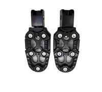pedales Accesorios Modificados Motocicleta Pedal Pie Trasero Estriberas Antideslizantes Apoyo(Noir)