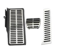 Pedales Acelerador Freno De Gas Reposapiés Almohadillas De Cubierta Antideslizantes Para VW Para Jetta MK6 MKVI 6 2012-2017 2016 2015 2014 cubierta pedal acelerador(Style 2(AT))