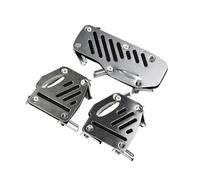 Pedales Antideslizantes Accesorios generales pedales automóviles 3 piezas pedal acelerador automóviles embrague dfreno juego aleación aluminio antideslizantes Cubrepédales Freno(Manual Red 3pcs)