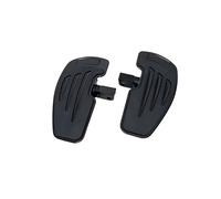 Pedales antideslizantes Compatible con Voge CU250 525 reposapiés modificado retro motocicleta pedal delantero ensanchado Reposapiés delanteros para piloto(For CU 250 black)