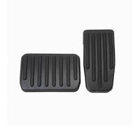 Pedales Antideslizantes De Aluminio Para Coche, Cubiertas De Pedales De Freno Y Acelerador Para Tesla Para Model 3 Y, Piezas De Repuesto cubiertas de freno(Negro)