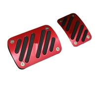 Pedales AT Para Peugeot 3008 GT SUV 2016-2021 Repuestos Para Coche Cubierta Protectora Para Pedal De Freno Y Acelerador Coche Reposapiés(Red)