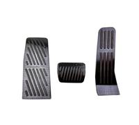 pedales automóvil Cubierta Pedales Freno Acelerador Pedal Apoyo Pie Para Mazda 3 BP CX-30 CX-50 CX-60 MX30 2019-2025(AT 3PCS Black)