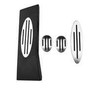 pedales automóvil Cubiertas Pedal Coche LHD AT MT Embrague Freno Gas Acc Para Mini Cooper Countryman JCW R56 R60 R61 F54 F55(MT avecrepose pieds)