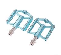 Pedales Bicicleta Montaña Aluminio Antideslizantes | 3 rodamientos, rotación para suave, eficiencia pedaleo, aluminio ligero, terreno variado