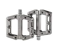 Pedales Bicicleta, Pedales de Bicicleta de 9/16 for MTB, Plataforma Universal de aleación de Aluminio Ligero(Gray)
