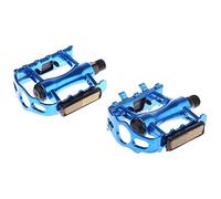Pedales Bicicleta,Pedales MTB 1 Pedal par de aleación Aluminio Bicicletas montaña cojinete Fijo Engranaje MTB BMX Camino la Bicicleta Pedales con el balón Accesorios