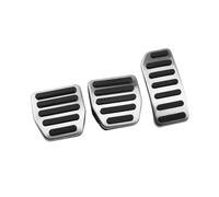 Pedales Coche AT MT Acero Inoxidable Reposapiés Cubierta La Almohadilla Del Pedal Freno Gas Para Volvo V60 V70 S60 S60L XC60 XC70 S80 S80L Pedales Antideslizantes(3Pcs MT)