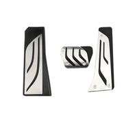 Pedales Coche Para 5-Series F10 F11 523i 528i 530i 535i 550i E65 E67 E68 F01 F02 F10 F11 F07 F12 F13 LHD Almohadillas Cubierta De Piezas(AT with Rest)
