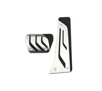 Pedales Coche Para 5-Series F10 F11 523i 528i 530i 535i 550i E65 E67 E68 F01 F02 F10 F11 F07 F12 F13 LHD Almohadillas Cubierta De Piezas(AT without Rest)