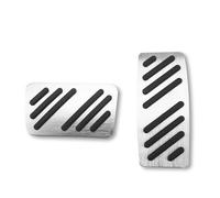 Pedales Coche Para Cadillac XT5 2017 2018 2019 2020 2021 2022 Acelerador Gas Freno Reposapiés Pedal Antideslizante Pedales Coche Pedal Covers(Plata)