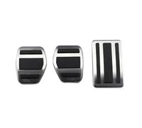 Pedales Coche para Citroen para C5 2012 2013 2014 para C6 AT MT Pedales Coche Acero Inoxidable Acelerador Embrague Cubierta para Pedal Freno Accesorios Fundas Pedales Coche(MT)