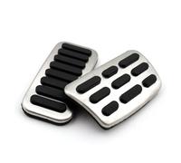 Pedales Coche Para Hyundai Para Verna Para Solaris 2017-2021 2022 Pedal Acero Inoxidable AT MT Cubierta Pedales Descanso Freno Automóvil Pedal Covers(2 PIECES)