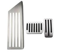 Pedales Coche Para Model 3 2017-2021 LHD Pedal Muerto Reposapiés Cubierta Protectora Accesorios(AT With Style 2 Rest)