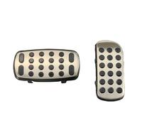 Pedales Coche Para Nissan Para Vertsa Para Note Para Unny Para Micra Para Sylphy Pedal Combustible Gas Pedal Freno Cubierta Almohadilla Placa Pedal Covers(Automatic 2PIECES)