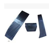 Pedales Coche Pedales Deportivos de Aluminio Uso apto para BMW X1 M3 E30 E36 E39 E46 E87 E90 E91 E92 E93(BLACK AT M Logo)