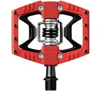 crankbrothers Pedales de clip/plataforma Double Shot 3 rojo one_size