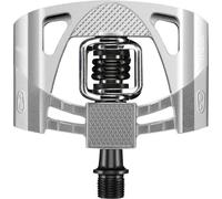 Pedales Crank Brothers Mallet 2 Raw/Plata Con Resorte Negro