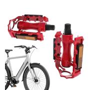 Pedales De - 2 Piezas Reemplazo para Ciclismo de Liberación Rápida,con Adaptador Extensor y Reemplazo de Pedal Antideslizante,para Accesorios de Bielas Uso Infantil Adulto y