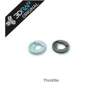 Pedales de acelerador y embrague MOD [Logitech G25, G27, G29, G920, G923] (PC, PS, XBox) (acelerador + embrague)