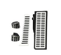 Pedales De Acero Inoxidable AT MT Para Volkswagen Para VW Para CC Para Passat B6 B7 R36 Para R-line Y Para Skoda Par Superb Con Volante A La Izquierda Auto(MT With Rest Pedal)
