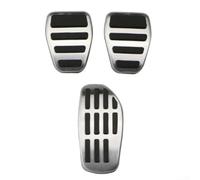 Pedales de acero inoxidable de ajuste personalizado para Nissan antideslizante freno y acelerador cubiertas para un mejor agarre