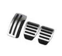 Pedales De Acero Inoxidable Para Coche AT MT, Accesorios Para Nissan Para X-trail T31 2010 2011 2012 2013 piezas del conjunto(3Pcs MT)