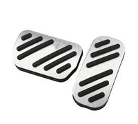 Pedales De Aleación De Aluminio Para Innova 2016 2017 2018 2019 2020 2021 piezas del conjunto(Plata)