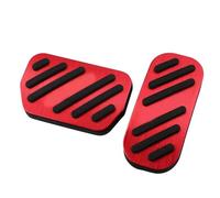 Pedales De Aleación De Aluminio Para Innova 2016 2017 2018 2019 2020 2021 piezas del conjunto(rojo)
