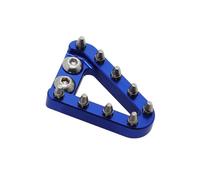 Pedales De Aluminio Pedal De Palanca Freno Trasero para SX SXF EXC EXCF XC XCF XCW XCFW TC TE(Blue)