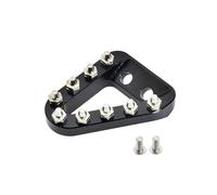 Pedales De Aluminio Pedal De Palanca Freno Trasero para SX SXF XC XCF XCW XCFW EXC EXCF(Black)