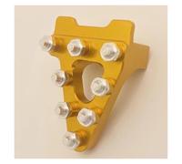 Pedales De Aluminio Placa De Punta Pedal Freno Trasero para CRF50 CRF 50 XR50(Gold)