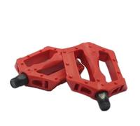 Pedales De Bicicleta 1 par de Pedales de Bicicleta, Hilo de plástico, 4cm, Plataforma de pie for Bicicleta, Accesorios de Carretera, Universal de montaña(Red)
