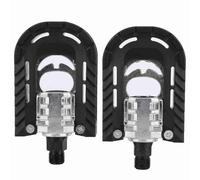 Pedales de Bicicleta, 1 par de Pedales de Bicicleta Plegables, Pedales de Aleación de Aluminio de Banda Ancha, Pieza de Repuesto para Bicicleta con Pedales Planos