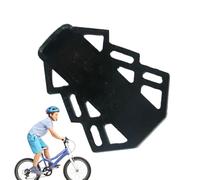 Pedales de bicicleta anchos, pedales de bicicleta de carretera, sin ciclos de deslizamiento para el baño en carretera, 2 tablas de ciclismo de montaña pesadas, tabla de pies para actividades al aire