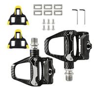 Pedales de bicicleta antideslizantes, compatibles con Shimano SPD SL Pedales SDP sin clic con rodamientos de bolas de 9/16 pulgadas para MTB Gravel SDS Click Pedales sin clip, pedales de bicicleta