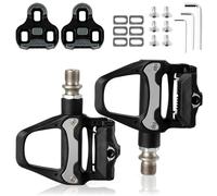 Pedales de bicicleta antideslizantes, compatibles con SPD-SL, pedales de bicicleta de carretera y MTB de 9/16 pulgadas para ShimanoSPD-SL, pedales de bicicleta para MTB Gravel SDS con clic, pedales
