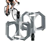 Pedales de bicicleta antideslizantes | Pedales planos de bicicleta con 2 rodamientos sellados para adultos, montaña, carretera, al aire libre, ciclismo, ejercicio
