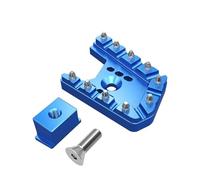 pedales de bicicleta Clavijas Anchas Para Motocicleta Reposapiés Palanca Freno Extensor Pedal Para Yamaha Para Tenere 700 Para Rally Edition 2020-2024(Blue 2)