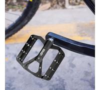 Pedales de bicicleta de aleaciones de aluminio, bicicletas multitipo eficientes para estabilidad y varios tipos de terreno, pedales antideslizantes