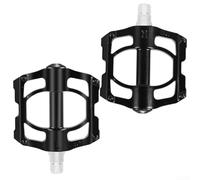 Pedales de bicicleta de aluminio ligeros con pasadores antideslizantes para una tracción superior (3 rodamientos)