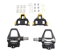 Pedales de bicicleta de carretera, aleación de aluminio ligera, autoblocantes, con tacos, disco de bloqueo para -SL