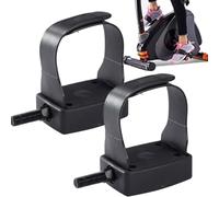 Pedales de bicicleta de ejercicio, pedales de repuesto para bicicleta interior, 1 par de no deslizantes, Sturdy Home Gym Workout Equipment Parts for Women, Men, Cyclists, Riders, Bikers, Fitness