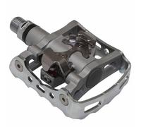 Pedales de bicicleta de montaña automáticos Shimano M324 versátiles, cara aut
