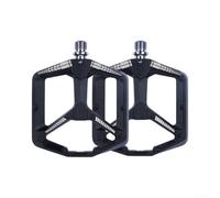 Pedales de bicicleta de montaña de aleación de aluminio con pasadores antideslizantes, rodamientos sellados y plataforma ancha para ciclismo MTB, pedales planos impermeables para un mejor agarre y