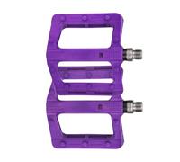 Pedales de bicicleta de montaña de nailon ligeros, anchos y planos, rodamientos antideslizantes para bicicleta, fáciles de usar, anchos y planos, peso ligero, comodidad
